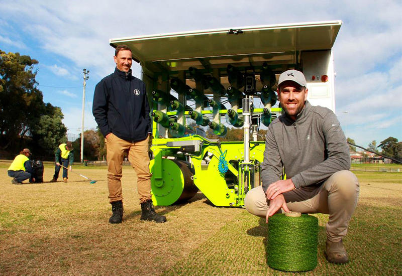 Hybrid Pitch Brings New Life To Sporting Field