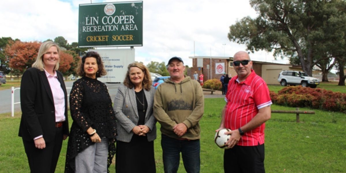Crookwell SC delighted with facility upgrade to Lin Cooper Field